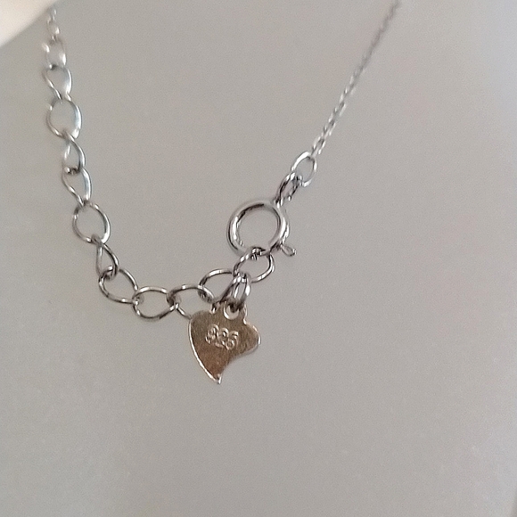 2/$30💕 BNWT Adjustable Sterling Silver Necklace - Picture 5 of 5